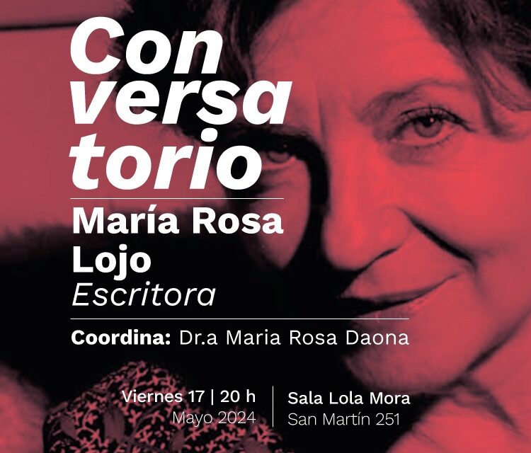 María Rosa Lojo en el 20° Mayo de las Letras. Conversatorio, Ente Cultural de Tucumán, 17 de mayo de 2024